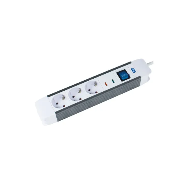 as-schwabe-s-series-flash-5-fach-steckdosenleiste-1-5-m-berspannungsschutz image 1